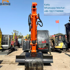 Excavadora de cadenas Hitachi ZX70 usada, excavadoras Hitachi ZX55U ZX60U ZX40U ZX60 de segunda mano, miniexcavadoras Hitachi en oferta. - Product Image 4