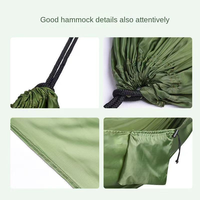 Hamac à corde ultra-fin à ouverture rapide, balançoire portable d'été pour l'extérieur, grand hamac de camping et de randonnée, capacité de 200 kg