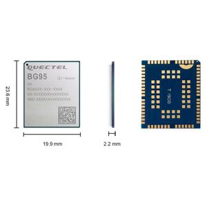 Módulo Wgzx Bg95-M1 Lte M1, 588kbps DL, Rango de Temperatura Operativo de -35°C a 75°C, IoT EDRX, 85% de Ahorro de Energía, Versión 2.0 - Product Image 1