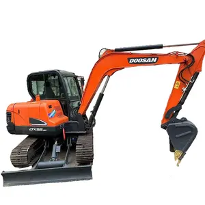 2023 sử dụng máy xúc doosan55 giá rẻ chất lượng tốt Máy ban đầu để bán, 90% mới