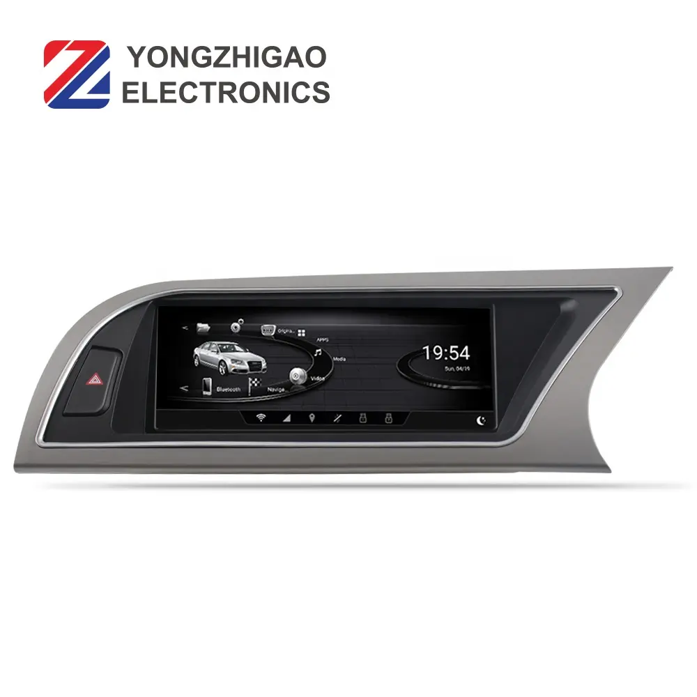 YZG-reproductor Multimedia con pantalla de 8 núcleos y navegación Gps para Audi, Radio, Dvd, Carplay, Navi, para Audi A4, B8, B7, B6, Android 2009, 2014