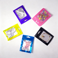 Sacs refermables en Mylar PET/PA/AL/CPP à trois soudures latérales, étanches et résistants à la chaleur, avec fermeture éclair personnalisable pour usage industriel (soie)