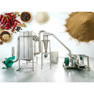 Molino Industrial Personalizable de Acero Inoxidable para Procesamiento de Alimentos, Super Micro Pulverizador Automático de Chile en Polvo de Alta Capacidad - Product Image 1