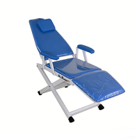 Fauteuil dentaire mobile pliable portable, équipement de fauteuil dentaire mobile