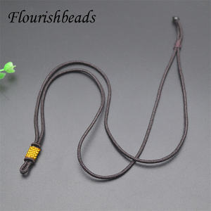 <span class=keywords><strong>Cordón</strong></span> <span class=keywords><strong>de</strong></span> Hilo Marrón Ajustable <span class=keywords><strong>de</strong></span> 80 cm y 2 mm <span class=keywords><strong>de</strong></span> Grosor, <span class=keywords><strong>Precio</strong></span> <span class=keywords><strong>de</strong></span> Fábrica, para Colgante - Product Image 3