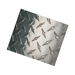 Foglio di vendita diretta in fabbrica piastra in alluminio anodizzato a scacchi in alluminio è piastra da 2 Mm piastra in alluminio da 1 tonnellata