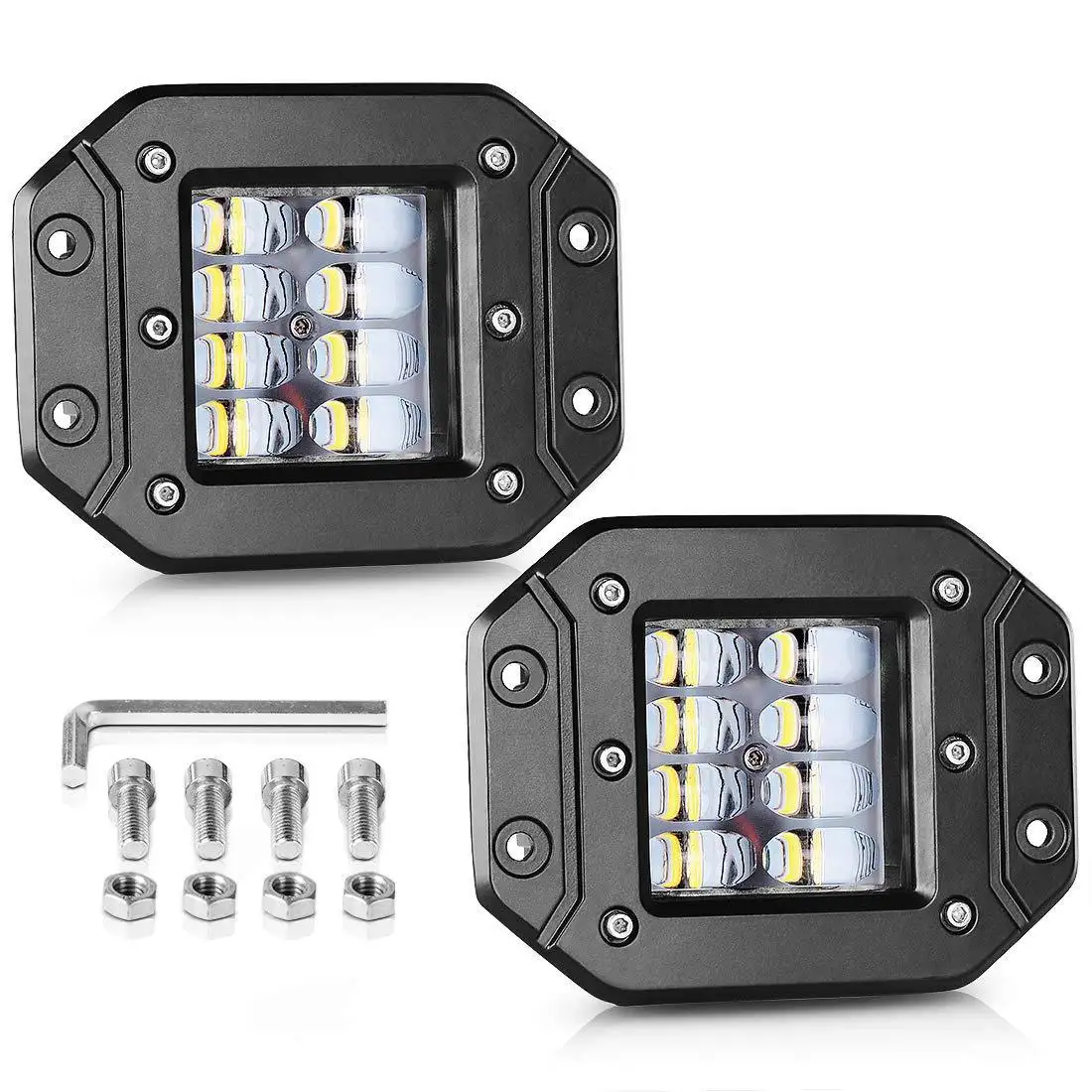 Zongyue 5inch tuôn ra núi LED công việc ánh sáng 12V 24V 24W Led xe làm việc ánh sáng tại chỗ chùm Bar cho Xe Xe tải ATV đèn pha