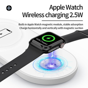Oferta del Black Friday: Cargador Inalámbrico Portátil 3 en 1 de 15w con Logotipo Personalizado al por Mayor, Base de Carga Rápida para Teléfono - Product Image 3