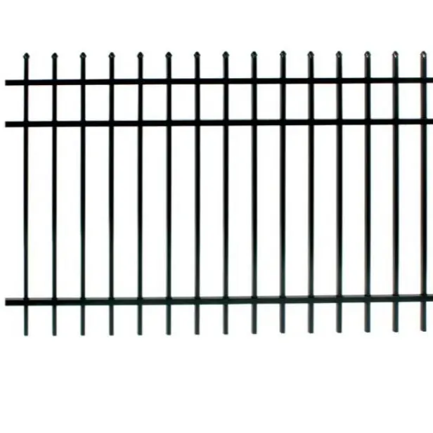 Steel Fence Akzo Nobel PVC Colors House Gate designs Wrought iron fence Spear top steel fence panel