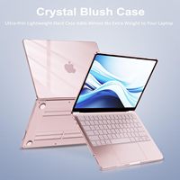 Coque rigide transparente en PC pour ordinateur portable, faible MOQ, pour MacBook Neo 13 pouces 2026, Air 13.6/15.3, Pro 14/16