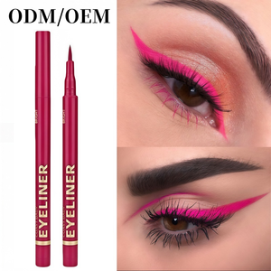 OEM/ODM Eyeliner liquide arc-en-ciel 12 couleurs, imperméable, longue tenue, anti-bavures, DIY, maquillage pour les yeux aux couleurs néon - Product Image 1