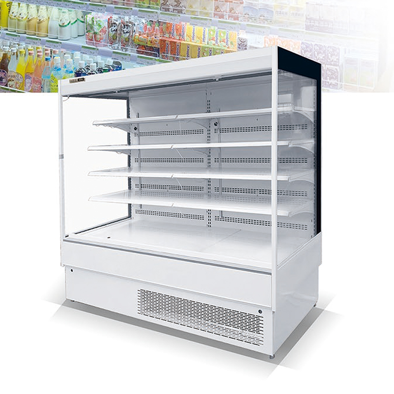 Danfoss Professional Manufacturer Vegetable Display Refrigerator Air Cooler Led Lamp CE Double