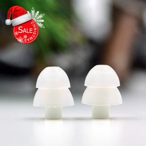 A prueba de agua de alta fidelidad de reducción de ruido de oído protectores de sueño profundo tapones para los oídos de silicona - Product Image 5