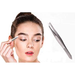 แหนบคิ้วสแตนเลส1.5มม. คุณภาพสูงกากเพชรสีชมพูและดำพร้อมโลโก้ที่ปรับแต่งได้ - Product Image 6