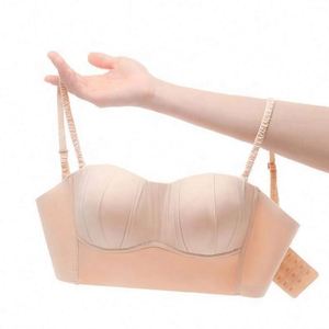 Soutiens-gorge doux pour femmes, nouveau design, soutien-gorge push-up populaire pour filles avec motif uni - Product Image 6