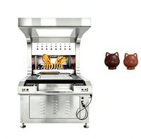 Machine automatique de remplissage de chocolat en acier inoxydable, 8 couleurs, pour la décoration de gâteaux, bonbons, sucettes, desserts