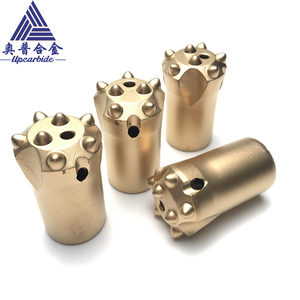 Hard <span class=keywords><strong>rock</strong></span> giảm dần nút taper khoan <span class=keywords><strong>bit</strong></span> 32mm 36mm 38mm tùy chỉnh cho đá khoan & KHAI THÁC MỎ - Product Image 1