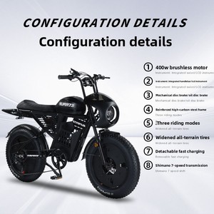 Ban listrik Off-road remot, sepeda gunung remot kontrol jarak jauh, sepeda gunung Off-road Snowmobile Black Warrior, gudang AS dan UE untuk dewasa - Product Image 4