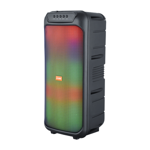 LED RGB Portátil para Caixa de Som com Alimentação USB, Microfone Integrado e Saída de 30-50W para Festas e Karaokê - Product Image 1