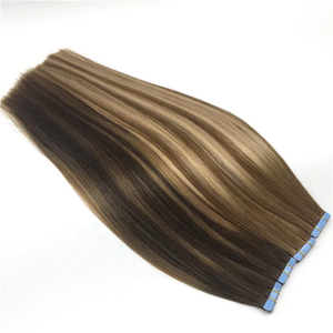 Extensions de cheveux à bandes adhésives Jasminebeauty en gros, 100 % cheveux humains, double épaisseur, avec cuticules intactes - Product Image 5