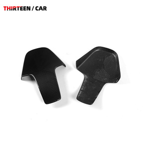 Respaldo de asiento Interior de fibra de carbono seco de la <span class=keywords><strong>central</strong></span> para BMW M2 G87 M3 G80 G81 M4G82 X3M X4M F97 F98 M8 F91 G42 M240 G22 M440 - Product Image 4