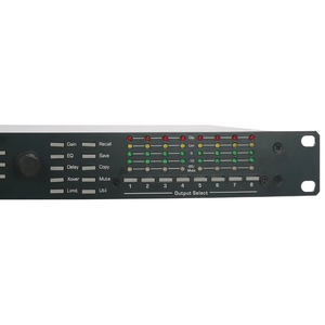 Versione Aggiornata ASHLY Audio <span class=keywords><strong>4</strong></span>.8SP Processore Digitale DSP a <span class=keywords><strong>4</strong></span> Ingressi e 8 Uscite per Gestione Altoparlanti, Attrezzatura Audio Professionale Protea per Palcoscenico - Product Image 6