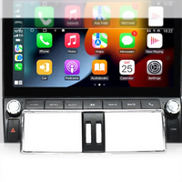 Untuk Toyota Land Cruiser Prado 2014-2017 BT FM Dvd Player Auto Android Multimedia Carplay 360 tampilan layar sentuh Radio mobil Stereo