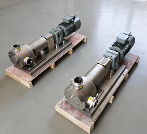 Tùy chỉnh OEM vệ sinh thép không gỉ sinusoidal bơm cao cho độ nhớt cao rắn hạt chuyển thấp cắt ăn - Product Image 2