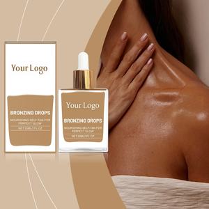 Etiqueta privada 30ml nutritivo auto sol bronceado suero vegano hidratante blanqueamiento características de aclaramiento bronce <span class=keywords><strong>protector</strong></span> <span class=keywords><strong>solar</strong></span> para seco - Product Image 1