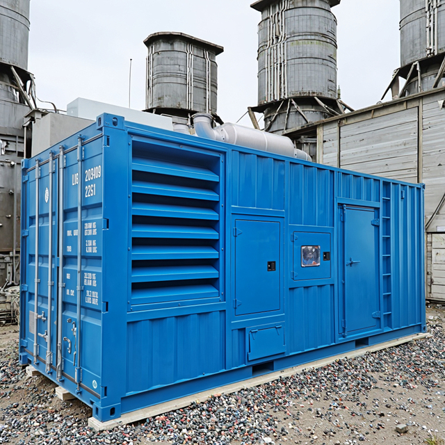 600KW 750KVA 640KW 800KVA 700KW 875KVA Engine Containerized Diesel Generator for Data Center and Industrial Used