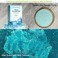 Produits de pédicure luxueux 4 étapes en 1 coffret Ocean Jelly Spa |   Fournisseur en gros de produits professionnels pour salons de manucure à long terme |   OEM ODM Disponibles