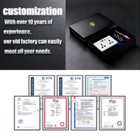 XZJ EU US Personnalisation Thermostat Intelligent Prise Système Domotique Lumière Interrupteur Mural Inteligente Interrupteur Intelligent
