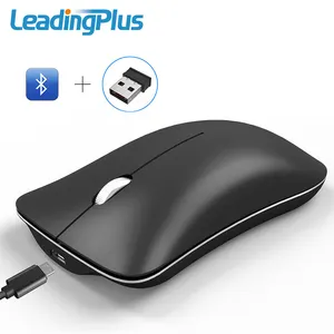 Support 2.4Ghz Bluetooth 5.0 Bluetooth 3.0 1600 DPI Wireless Optical Mouse for PC Laptop