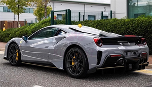Kit de carrocería de faldones laterales de fibra de carbono estilo <span class=keywords><strong>Pista</strong></span> para <span class=keywords><strong>Ferrari</strong></span> <span class=keywords><strong>488</strong></span> GTB Spider <span class=keywords><strong>2019</strong></span>+ - Product Image 6