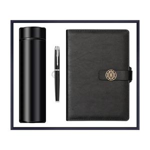 Premium Office <b>Notebook</b> Journal Luxury PU Leather A5 <b>Notebook</b> with Pen Custom <b>Notebook</b> Gift Set for Business Corporate - Product Image 3