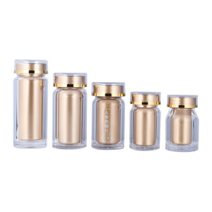 100ml 150ml lớn Capsule nhựa Jar mỹ phẩm Kem Jar rỗng cho chăm sóc da kem lọ bao bì chai - Product Image 2
