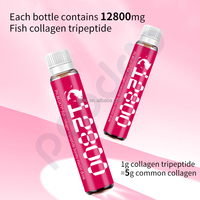 PEPDOO Collagène de Poisson Tripeptide Enzymatique Bonite Liquide Oral Complément Alimentaire Beauté Qualité Alimentaire Soin de la Peau Boisson 30/50ml