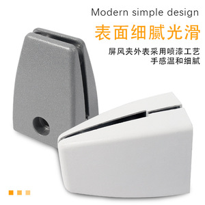 แผ่นกั้นโต๊ะทำงานพลาสติกแบบหนีบ Suzhou Science Popularization Screen Clip ขนาด 4-20 มม. ไม่ต้องเจาะ - Product Image 5