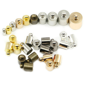 Hebillas de peso para joyería, redondas, chapadas en cobre, oro y plata, para la fabricación de pulseras - Product Image 1