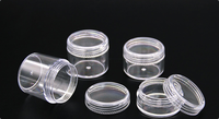 Mini pot OEM PS, emballage cosmétique, échantillon, petit récipient, bouteille
