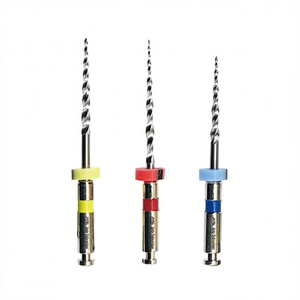 Limes endodontiques dentaires K & H en acier inoxydable pour usage en machine, légères, certifiées CE, instruments chirurgicaux endodontiques dentaires - Product Image 1