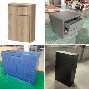 Meuble <span class=keywords><strong>de</strong></span> chevet OEM en kit, corps <span class=keywords><strong>de</strong></span> table <span class=keywords><strong>de</strong></span> nuit en MDF et panneaux <span class=keywords><strong>de</strong></span> particules, <span class=keywords><strong>taille</strong></span> personnalisée, livraison directe usine - Product Image 4