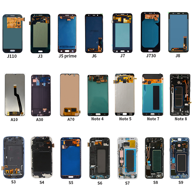 Original Lcd Screen Display for Samsung J1 Ace J2 J3 J4 J5 J6 J7 Prime Plus Pro