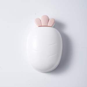 Boîte à savon en forme de carotte <span class=keywords><strong>porte</strong></span>-savon de salle de bains <span class=keywords><strong>porte</strong></span>-savon de <span class=keywords><strong>douche</strong></span> plaque de rangement plateau Gadgets de salle de bains - Product Image 6