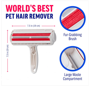 Práctico Removedor de Pelo de Mascotas Reutilizable y Autolimpiante para Limpiar Pelusas del Coche - Product Image 1