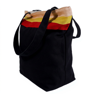 Bolsa de Compras de Lona de Algodón de 10 oz con Serigrafía, Fabricada por OEM, Opción de Logotipo Personalizado, Correa para el Hombro para Llevar - Product Image 1