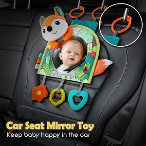 V092, juguete <span class=keywords><strong>de</strong></span> asiento <span class=keywords><strong>de</strong></span> <span class=keywords><strong>coche</strong></span> suave a <span class=keywords><strong>precio</strong></span> <span class=keywords><strong>de</strong></span> fábrica para cara trasera, lindos animales <span class=keywords><strong>de</strong></span> peluche <span class=keywords><strong>de</strong></span> dibujos animados, muñeca colgante, cuna, cama <span class=keywords><strong>de</strong></span> bebé, juguete con mordedor - Product Image 5