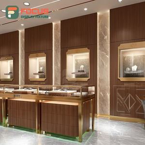 Fabricante de Muebles Minimalistas para Joyerías, Acabado Laminado, Vitrina para Espacios de Boutique - Product Image 1