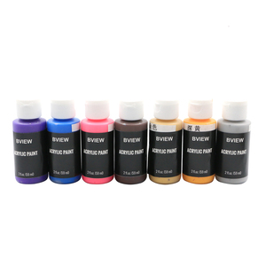 Bview Art 20 <span class=keywords><strong>colori</strong></span> bottiglie da 60 ml vernice acrilica a base d'acqua <span class=keywords><strong>con</strong></span> finitura opaca a base d'acqua - Product Image 6
