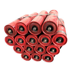 Yeni dayanıklı madencilik bant konveyör silindirler avara dökme demir naylon paslanmaz çelik UHMWPE çeşitli malzemeler taşıma - Product Image 6